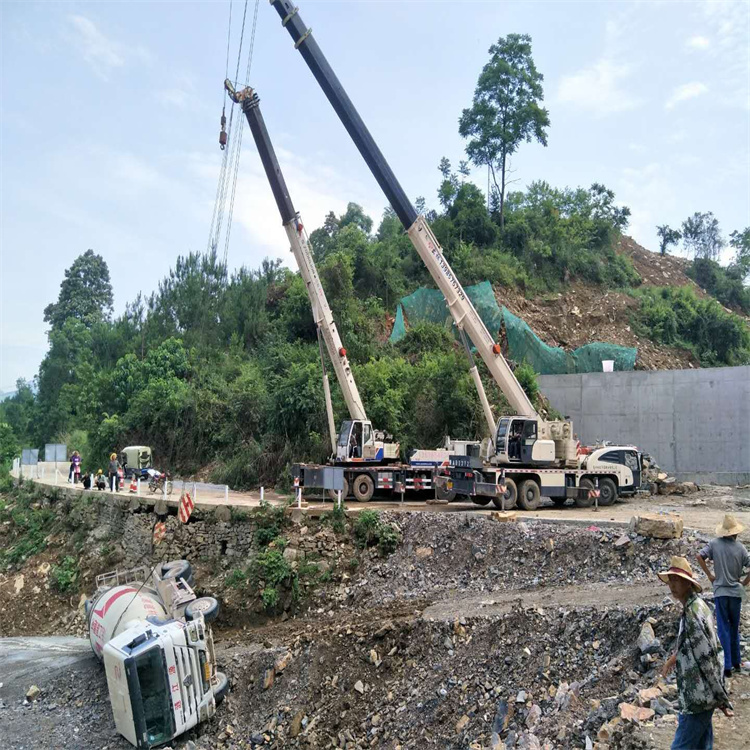 南宁南宁24小时应急道路救援吊装吊装现场实拍